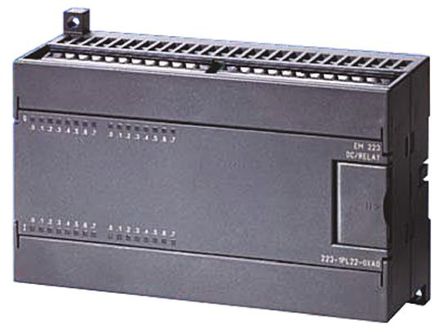 Siemens - 6ES72231BH220XA8 - Siemens 6ES7 ϵ PLC ݔ/ݔģK 6ES72231BH220XA8, 16 x I/O, 750 mA, 24 V ֱ		