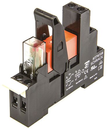 TE Connectivity - RT4S4R24 2-1415073-1 - TE Connectivity RT4S4R24 2-1415073-1 ppS DIN܉ ӿ^ģK, 8A, 24V ac		