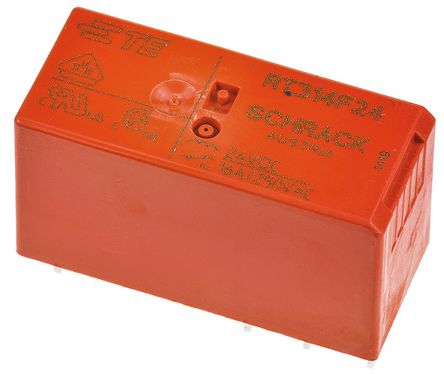 TE Connectivity - RT314F24 - TE Connectivity RT314F24 εpS PCB b i^, 24V dc, mԴ		