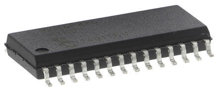 Microchip - PIC16F886-I/SO - Microchip PIC16F ϵ 8 bit PIC MCU PIC16F886-I/SO, 20MHz, 8192  ROM W, 368 B RAM, SOIC-28		