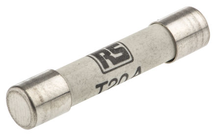 RS Pro - 70-065-65/20ARS - RS Pro T۔ٶ 20A ʽ۔ 70-065-65/20ARS, 6.35 x 32mm		