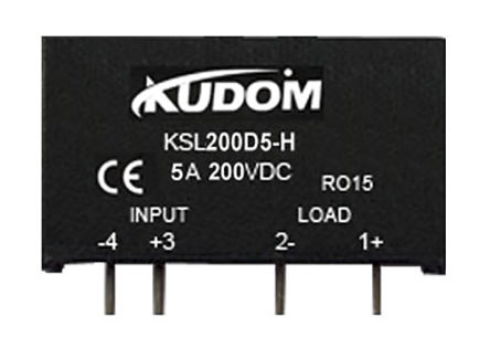 Kudom - KSL200D5-H - Kudom KSL200D5-H PCBӡˢ·壩b ̑B^, 5A, 28V dc		