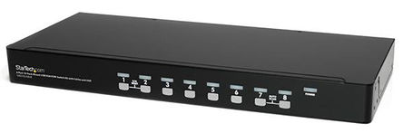 Startech - SV831DUSBUK - Startech KVM ГQ SV831DUSBUK, 8˿, USB, VGA		