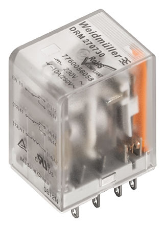 Weidmuller - 7760056086 - Weidmuller 7760056086 4 pS 尲b ӿ^ģK, 5A, 230V ac		