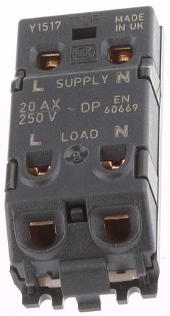 MK - K4917 WHI - MK Grid Plus ϵ 1 · MK Ÿ IP2X 20 A 250 V  ɫ  ؼȩ 耳ײ _P K4917 WHI, 2O, ϵᔽӶ		