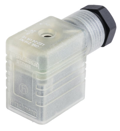 Hirschmann - 934459002 + 731423002 - Hirschmann GMLϵ 늴y^ 2P+E  934459002 + 731423002, ᔔQob, ߴ M16, ~8A, 24 V		