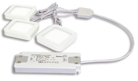 PowerLED - TRIO-3SW30K - PowerLED 3 W  TRIO-3SW30K-RS, 12 V ֱ		