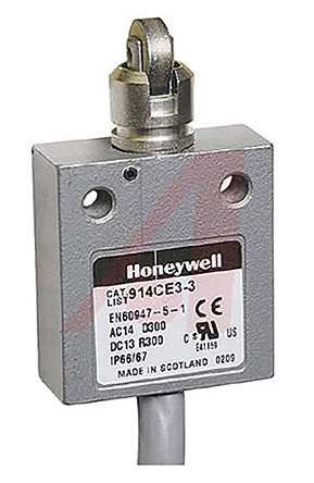 Honeywell - 914CE3-3 - Honeywell 14CE, 914CE ϵ T\⚤ IP66, IP67, IP68 ل λ_P 914CE3-3, SPDT, _/], 250V		