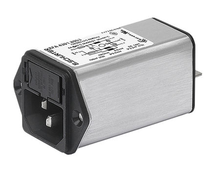 Schurter - 4301.8052 - Schurter 尲b C14 IEC V ^ 4301.8052, 5 x 20mm۔, BӶ˽, ~4A, 250 V 		