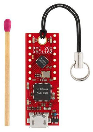 Infineon - KIT_XMC_2GO_XMC1100_V1 - Infineon USB uyԇ KIT_XMC_2GO_XMC1100_V1; Ƕʽ MCU (ARM Cortex M0 Ⱥ)		