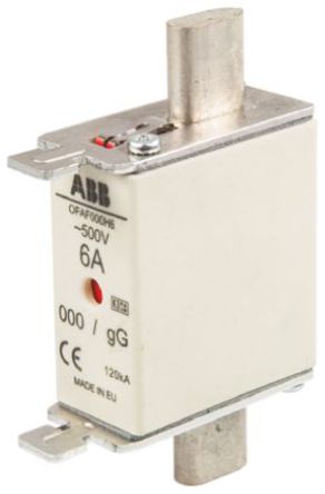 ABB - 1SCA022627R0400 - ABB 6A 0 HRC gG ĺʽ۔ 1SCA022627R0400, DIN IEC 60269-1-2˜		