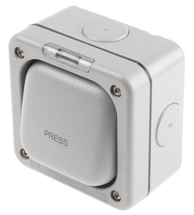 MK - K56408GRY - MK Masterseal ϵ 2 · BS (bio)(zhn) IP66 10 A 250 V  ɫ o(w) ̼֬ uU _(ki)P(gun) K56408GRY, ƽӰb, 1O, ϵᔽӶ ʹ		