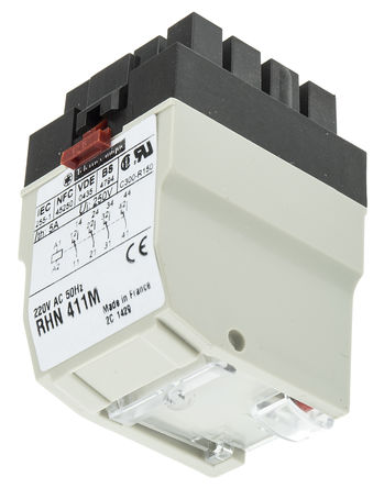 Schneider Electric - RHN411M - Schneider Electric RHN411M 4 pS ]i^, 5 A, 220V ac		