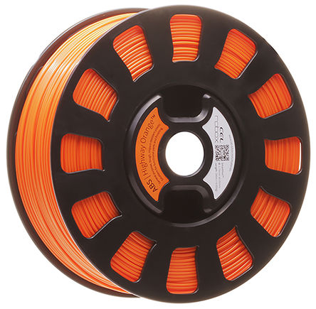 CEL - RBX-ABS-OR023 - CEL ɫ 1.75mmֱ FDM ABS 3D ӡC(j)۽zĲ RBX-ABS-OR023, 600g, m Robox		