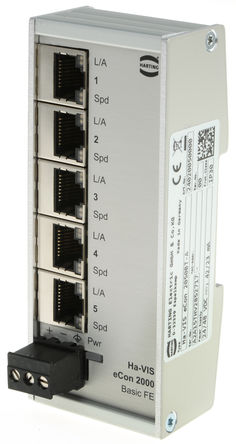 Harting - 24020050000 - Harting 5RJ45 ˿ 100mݔ ̫W(wng)QC 24020050000, DIN ܉b, 10 Mbit/s, 100 Mbit/s		