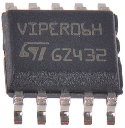 STMicroelectronics - VIPER06HS - STMicroelectronics VIPER06HS /ֱ LED (q), PWM , 115 kHz_P(gun)l, 11.5  23.5 Vݔ, 10_ SSOb		