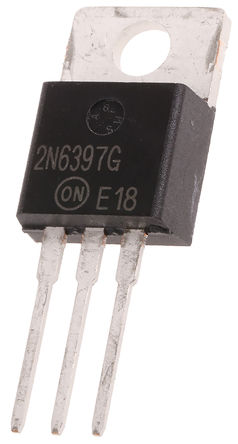 ON Semiconductor - 2N6397G - ON Semiconductor 2N6397G lw, Vrrm=400V, Igt=30mA, 3_ TO-220ABb		