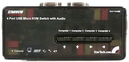 Startech - SV411KUSB - Startech KVM ГQ SV411KUSB, 4˿, USB, VGA		