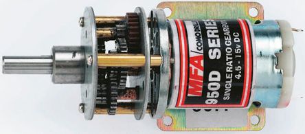 RS Pro - 950D111 - RS Pro 950D ϵ ֱX݆늄әC 950D111, ˢ, 12 V6  15 V ֱ, 1000 gcm, 897 rpm, 7.92 W		