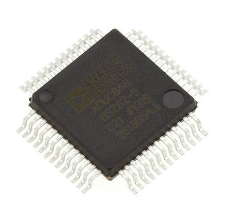 Analog Devices - ADUC848BSZ62-5 - Analog Devices ADuC8 ϵ 8 bit 8052 MCU ADUC848BSZ62-5, 12.58MHz, 4 kB62 kB ROM W, 2304 B RAM, MQFP-52		