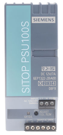 Siemens - 6EP1322-2BA00 - Siemens 84W (wn) DIN (do)܉尲bԴ 6EP1322-2BA00, 84%Ч, 230V acݔ, 7Aݔ, 12V dcݔ 12V dc/		