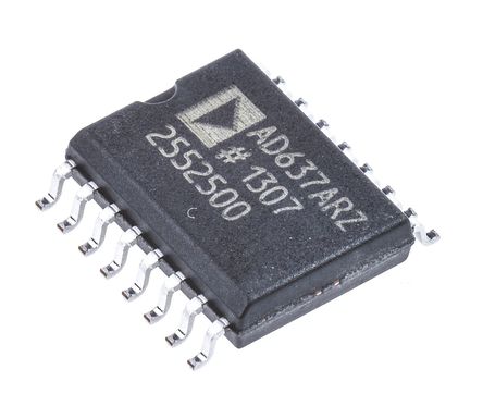 Analog Devices - AD637ARZ - Analog Devices AD637ARZ Чֵ-ֱDQ, 16_ SOIC Wb		