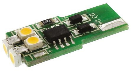 JKL Components - LEFW-M12 - JKL Components ɫ ƽШ LEDָʾ LEFW-M12, оƬ, T - 3 1/4, 12 V /ֱ, 100 mA~		