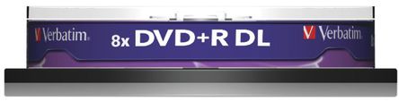 Verbatim - 43666 - Verbatim 10b 8.5 GB 2.4X DVD+R P 43666		