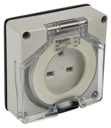 Schneider Electric - 56SO313LEGY - Schneider Electric IP66 ɫ 3 O 13A  I(y)Դ 56SO313LEGY, 250V		