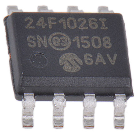 Microchip - 24FC1026-I/SN - Microchip 24FC1026-I/SN EEPROM 惦(ch), 1024kb, 128K x, 8bit  - I2Cӿ, 900ns, 1.8  5.5 V, 8_ SOICb		