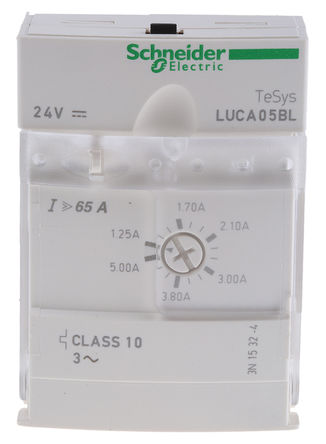 Schneider Electric - LUCB05BL - Schneider Electric TeSys U-Line ϵ 1.5 kW ģK, 24 V ֱ, 1.25  5 A		