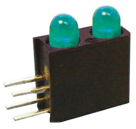 Marl - 122-314-04 - Marl 122-314-04 Gɫ ֱ LED ָʾ, 2 LED, 2.2 V, ͨװb		