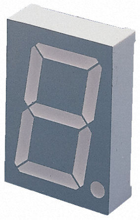 Kingbright - SBA23-11SURKCGKWA - Kingbright SBA23 ϵ 1ַ 7  Gɫtɫ LED (sh)a SBA23-11SURKCGKWA, 200000 cd, 440000 cd, ҂(c)С(sh)c(din), 56.9mmַ, ͨװb		