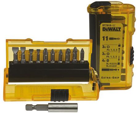 DeWALT - DT7915R-QZ - Dewalt 11b Pozidriv: PZ1; PZ2; PZ3; Phillips: PH1; PH2; PH3; һ: 4.5; 5.5; 6.5; 8 mm  ŤD^׼ DT7915R-QZ		