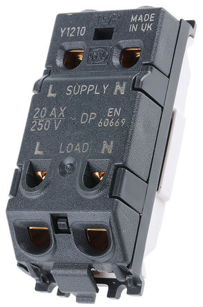 MK - K4896N WHI - MK Grid Plus ϵ 1 · MK Ÿ IP2X 20 A 250 V  ɫ  ؼȩ o _(ki)P(gun) K4896N WHI, 2O, ϵᔽӶ ʹ		