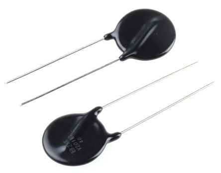 Panasonic - ERZV20D180 - Panasonic ZNR ϵ 40nF 20A 36V  ERZV20D180, 21.5 (Dia.) x 5.1mm		