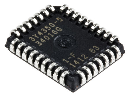 Microchip - AT27C010-45JU - AT27C010-45JU 1Mbit OTP EPROM 惦, 128K x 8 λ, 45ns, 4.5  5.5 V, 32 PLCCb		