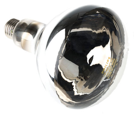 Philips - IR300CH - Philips 300 W E27 ͸ ӟ IR300CH, 230/250 V, 179 mmL 125mmֱ, 5000H		