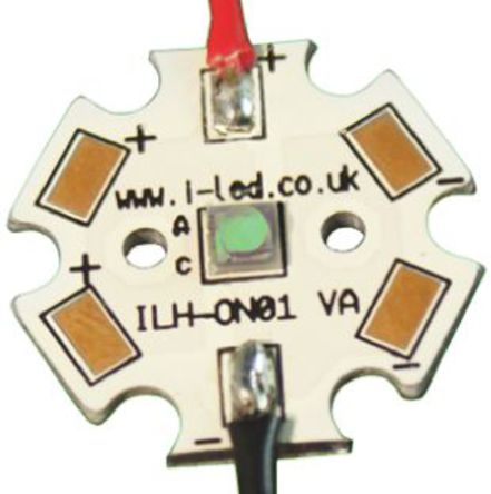 Intelligent LED Solutions - ILH-ON01-TRGR-SC201-WIR200 - ILS OSLON1 PowerStar ϵ Gɫ A LED  ILH-ON01-TRGR-SC201-WIR200, 112 lm		