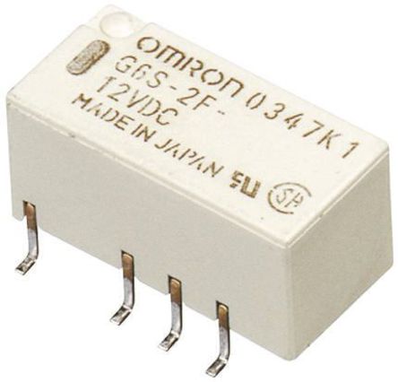 Omron - G6S-2F 24DC - Omron G6S-2F 24DC ppS PCB b ]i^, 2 A, 24V dc		