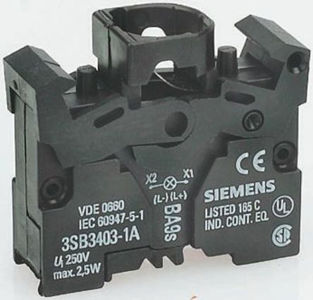 Siemens - 3SB34031A - Siemens Siemens 3SB3 ϵ K 3SB34031A BA9S , \ʽɊAӶ		