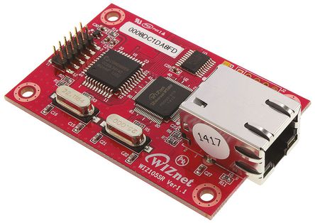 WIZnet Inc - WIZ105SR - WIZnet Inc W(wng)j(lu)ģK WIZ105SR, ֧10/100 ̫W(wng)RJ45RS232(lin)W(wng)j(lu)		