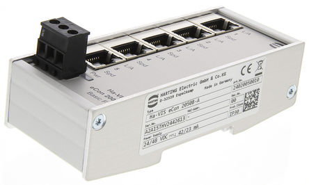 Harting - 24020050010 - Harting 5RJ45 ˿ 100mݔ ̫W(wng)QC 24020050010, DIN ܉b, 10 Mbit/s, 100 Mbit/s		