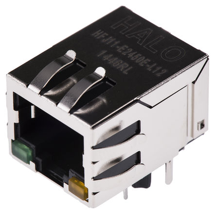Halo Electronics - HFJ11-E2450E-L12RL - Halo Electronics 8· ĸ RJ45 B HFJ11-E2450E-L12RL, ӡˢ·尲b		