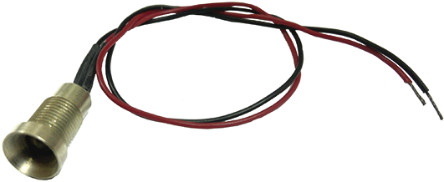 Oxley - OXL/CLH/80/24AC/FL30/White - Oxley IP68 24 V  ɫ 尲b LED ָʾ, 8mmb, Ӷ		