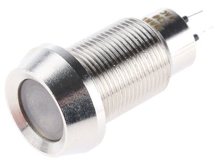 Marl - 512-997-76 - Marl 512-997-76 10 mm  ɫ LED ָʾ, ƬӶ, 12.7mmb׳ߴ, 230 V 		