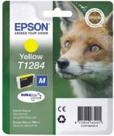Epson - C13T12844010 - Epson Sɫ ī, T1284̖ī, ڶN̖ӡC(j)		
