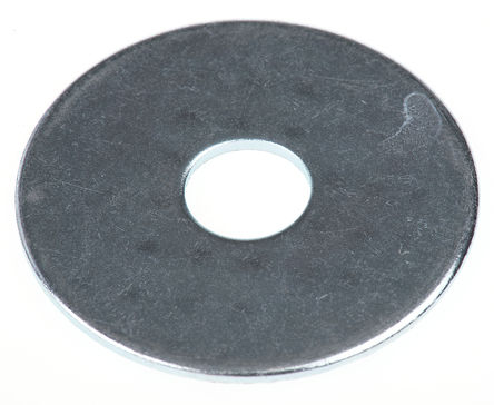 RS Pro - 10 x 40  Mudguard Washer BZP - RS Pro \  |Ȧ 10 x 40 Mudguard Washer BZP, M10 x 40mm, 1.5mm		