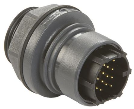 Bulgin - PXP6012/16P/CR - Bulgin 6000 ϵ 16· 尲b ֱ B ^ PXP6012/16P/CR, |c(din), ʽӺ		