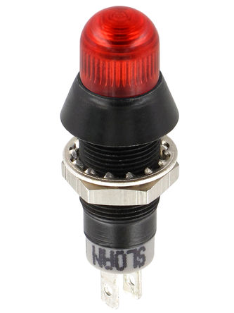 Sloan - 174B816R1R54UCL1 - Sloan 174B816R1R54UCL1 5 mm ͹ tɫ LED ָʾ, FASTONӶ, 8.2mmb׳ߴ, 5  28 V ֱ		